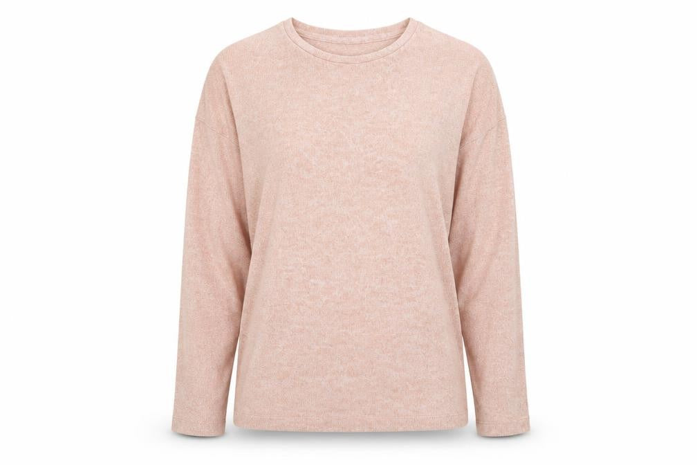 Womens UK Size 10 Nutmeg Pink Pullover Jumper