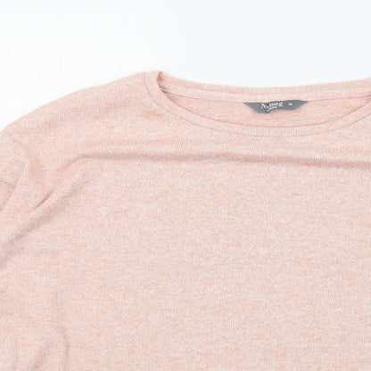 Nutmeg Womens Pink   Pullover Jumper Size 10