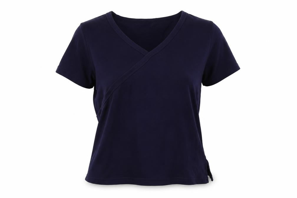 Womens UK Size 12 EDITIONS Blue Basic T-Shirt