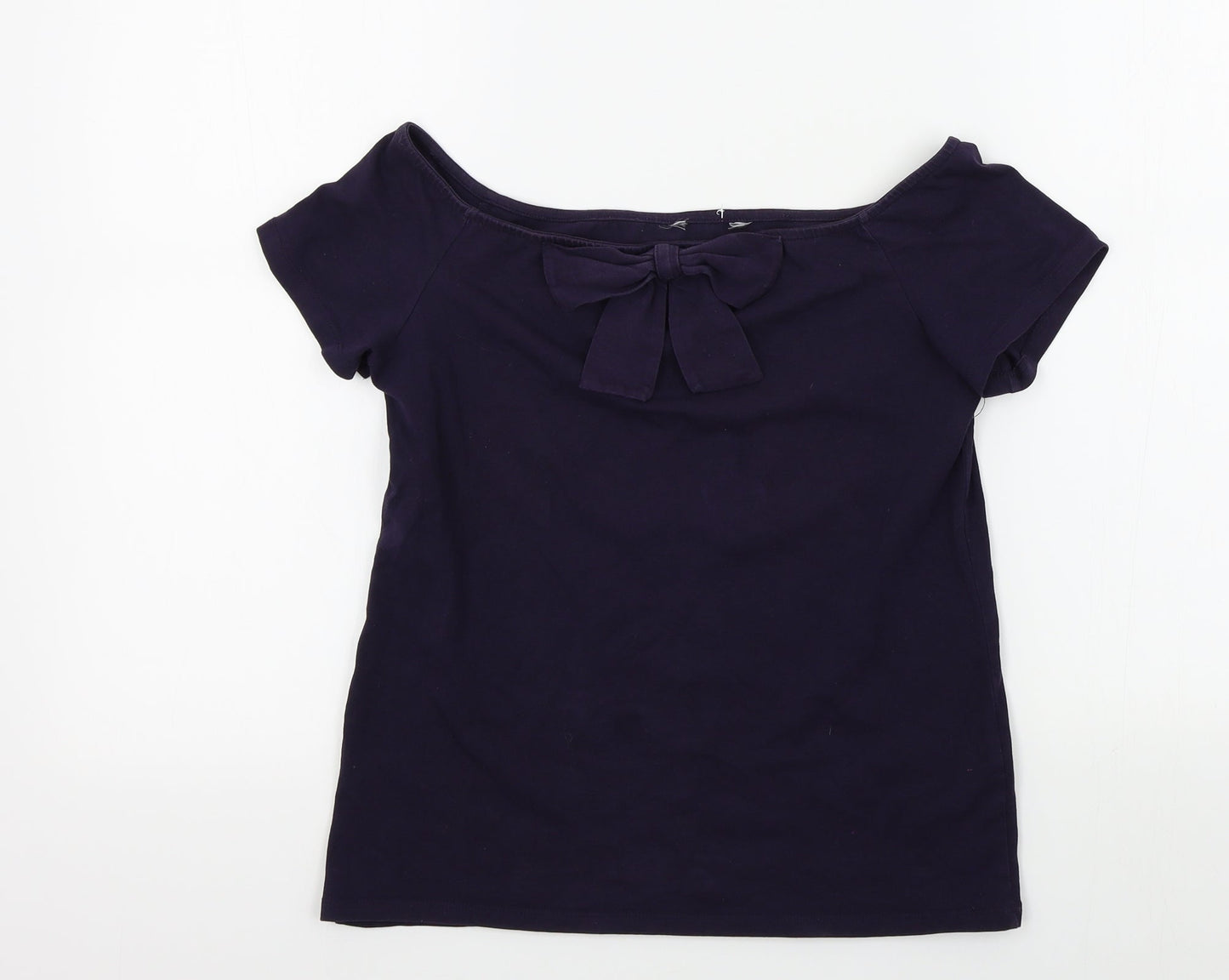Womens UK Size 12 Dorothy Perkins Blue Basic Tank