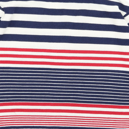 Womens UK Size 14 Damart Multicoloured Basic T-Shirt