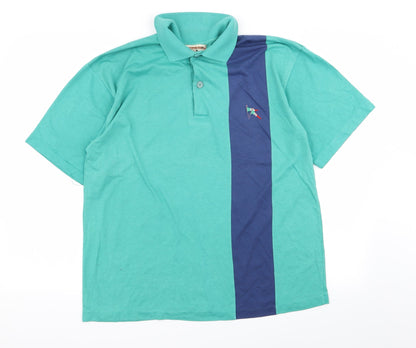 pacino brand Mens Green    Polo Size L