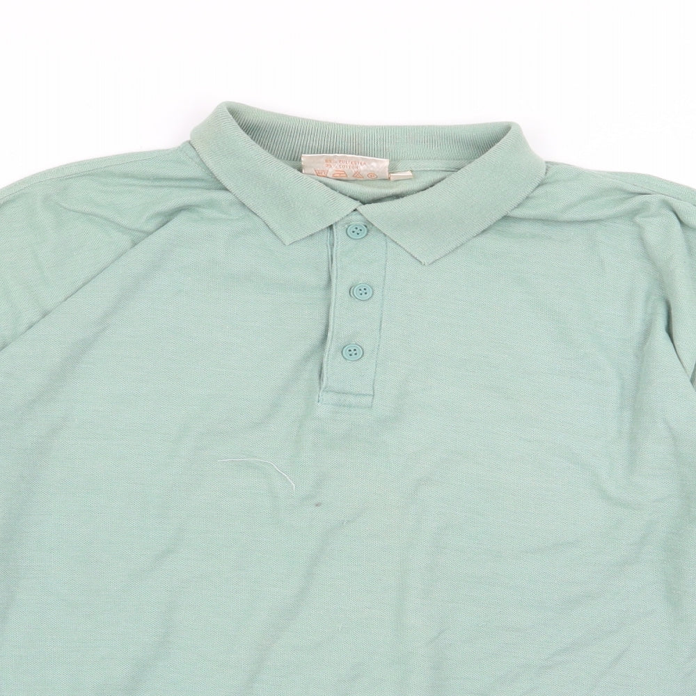 Pierre Leon Mens Green    Polo Size L