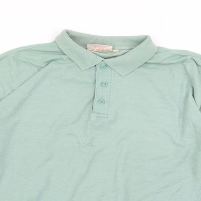 Pierre Leon Mens Green    Polo Size L