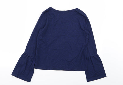H&M Girls Blue   Basic T-Shirt Size 11-12 Years