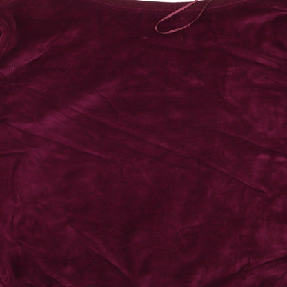 love to lounge Womens Purple Solid  Top Pyjama Top Size 14