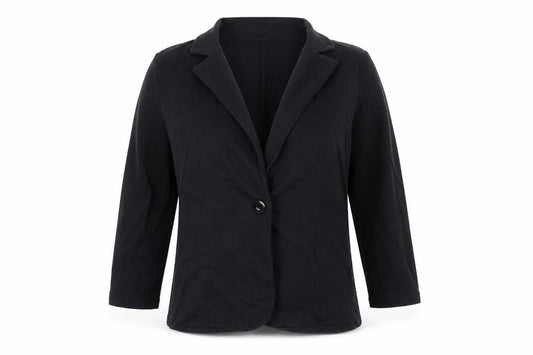 Womens UK Size 12 Asda George Regular Black Blazer