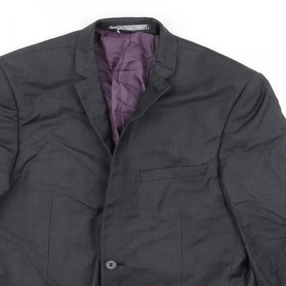 Mens UK Size 38 redherring Regular Grey Suit Jacket