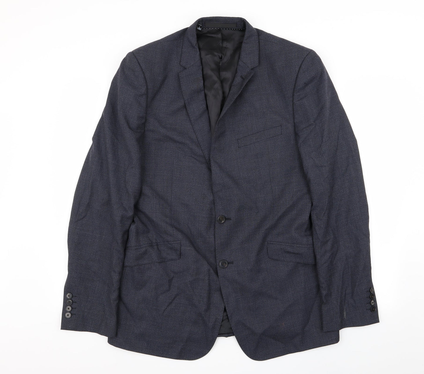 Mens UK Size 42 John Lewis Regular Blue Suit Jacket