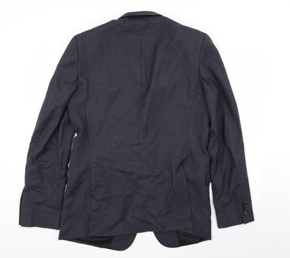 Mens UK Size 42 John Lewis Regular Blue Suit Jacket