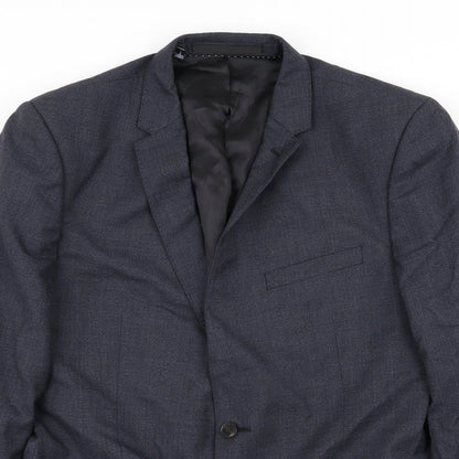 Mens UK Size 42 John Lewis Regular Blue Suit Jacket