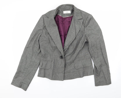 Wallis Womens Grey   Jacket Blazer Size 12