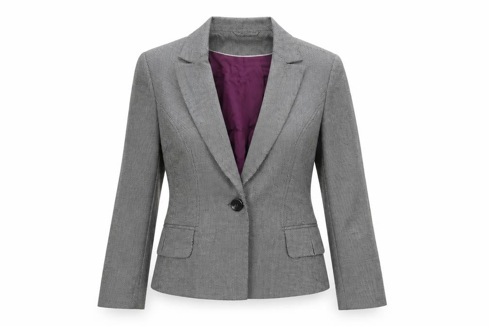 Womens UK Size 12 Wallis Regular Grey Blazer