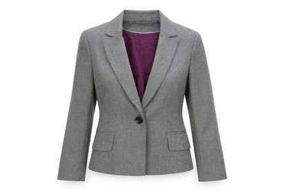 Womens UK Size 12 Wallis Regular Grey Blazer