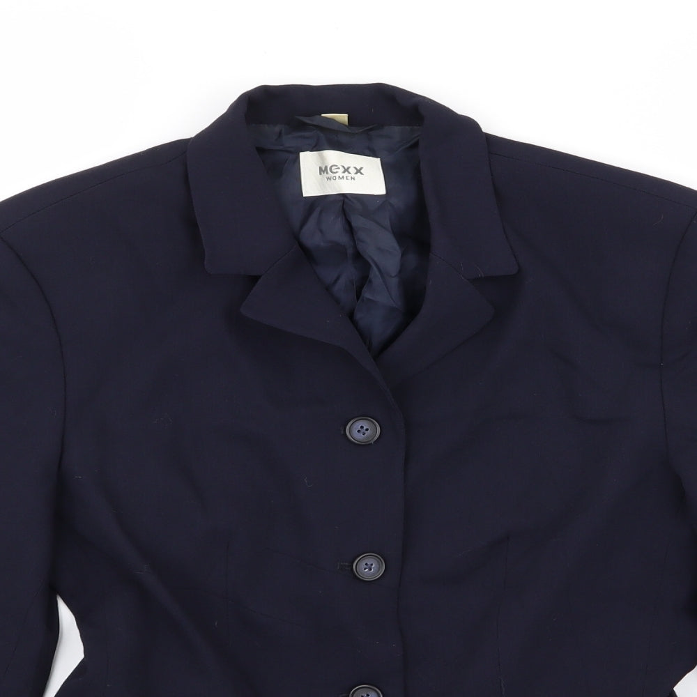 Mexx Womens Blue   Jacket Blazer Size 10