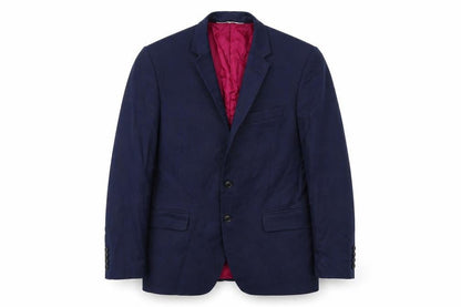 Mens UK Size 38 M&s Regular Blue Suit Jacket