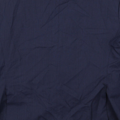 Mens UK Size 38 M&s Regular Blue Suit Jacket
