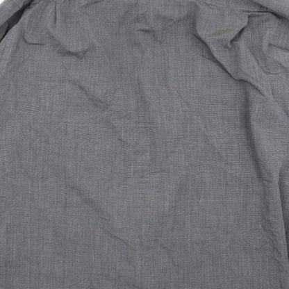 Asda George Mens Grey    Button-Up Size 17