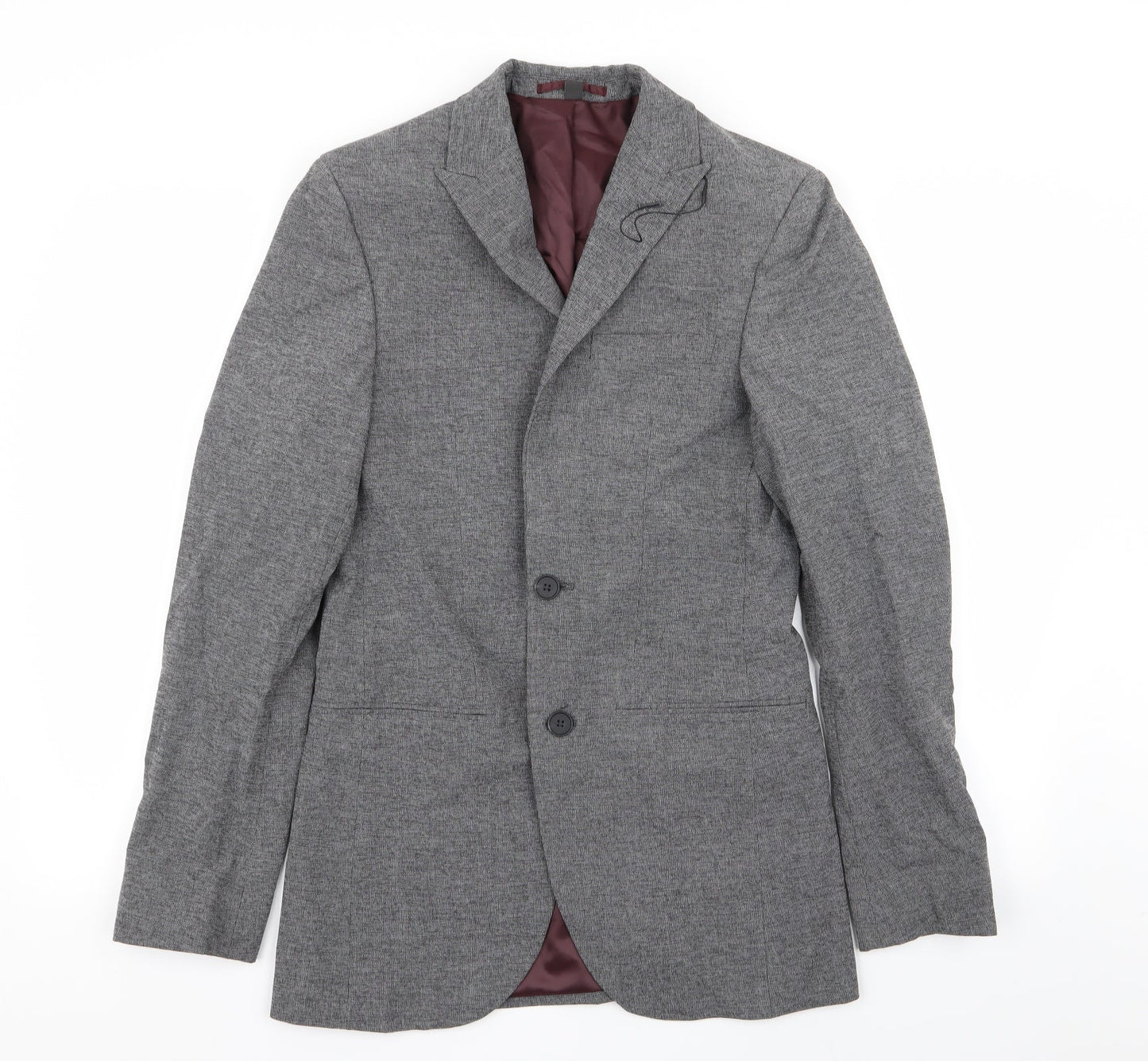 Mens UK Size 34 M&s Regular Grey Suit Jacket