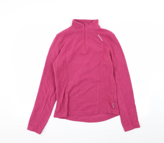 Womens UK Size M Quechua Pink Pullover Jumper