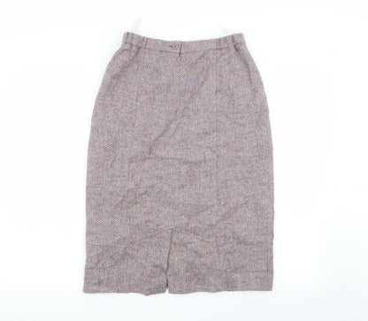 cotsworld Womens Purple   A-Line Skirt Size 10