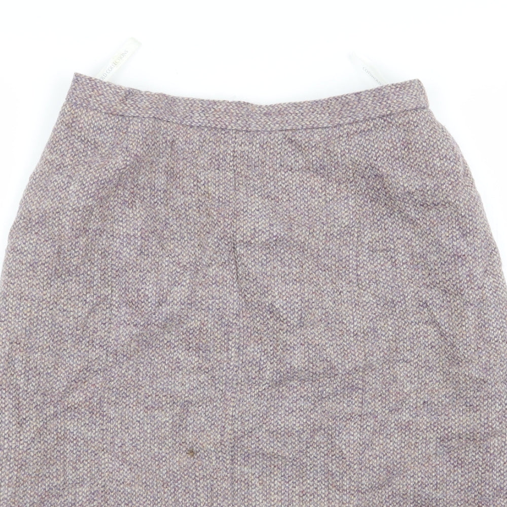 cotsworld Womens Purple   A-Line Skirt Size 10