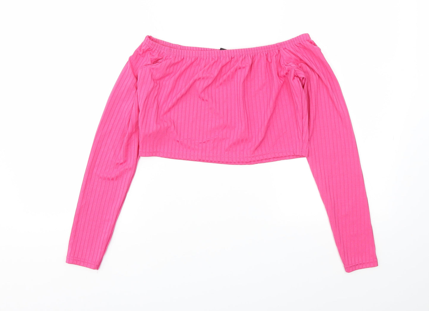 Womens UK Size M I SAW IT FIRST Pink Basic T-Shirt