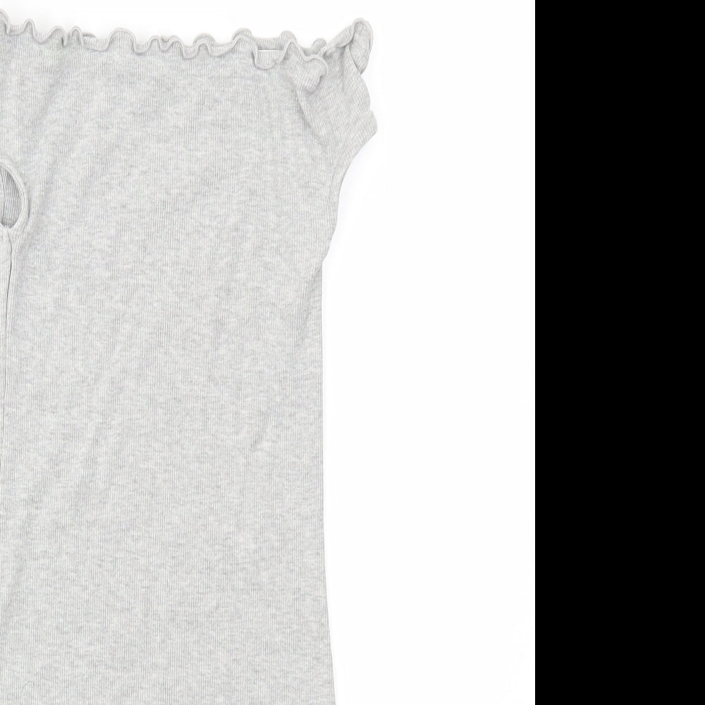 Matalan Girls Grey   A-Line  Size 10 Years