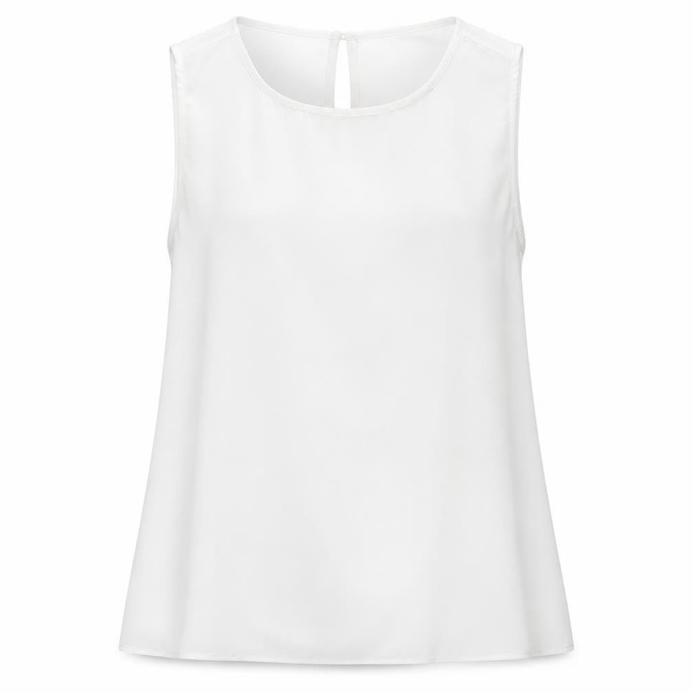Womens UK Size 8 Primark White Basic Blouse