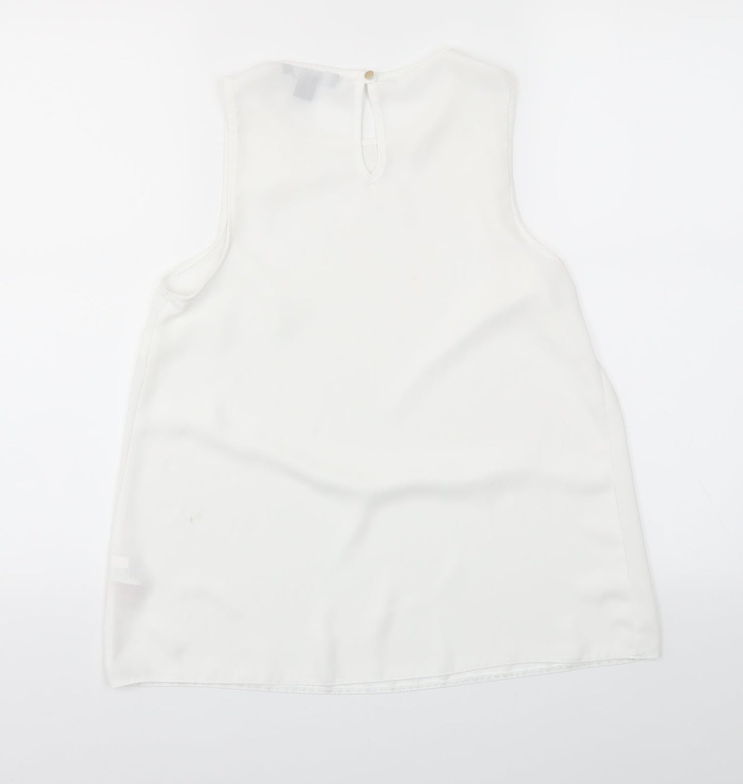 Primark Womens White   Basic Blouse Size 8