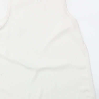 Primark Womens White   Basic Blouse Size 8