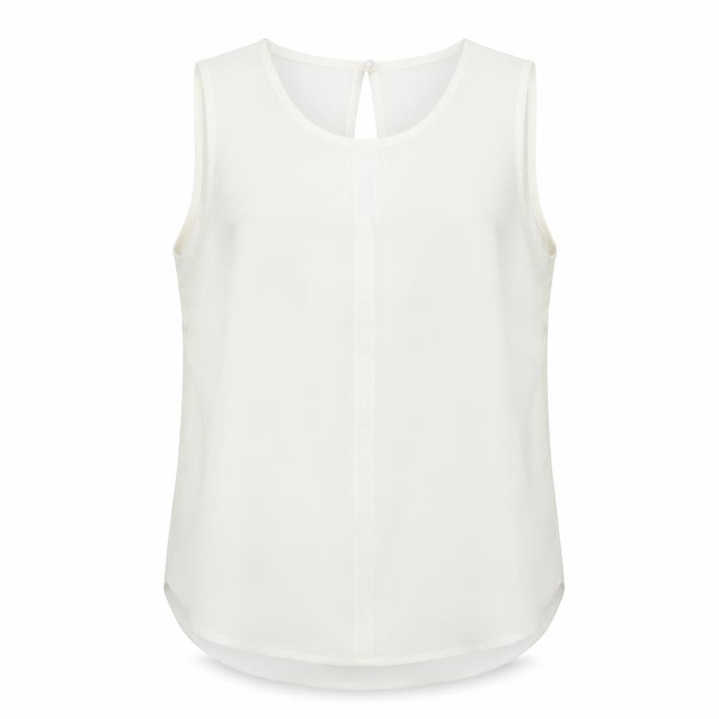 Womens UK Size 10 George White Basic Blouse