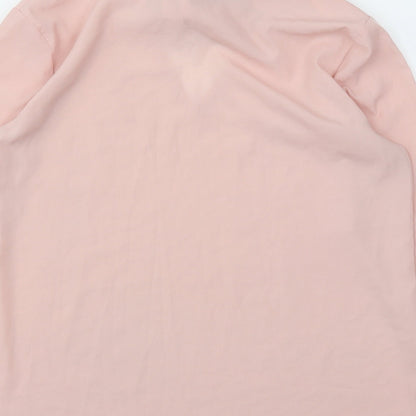 Womens UK Size S Preworn Pink Basic Blouse