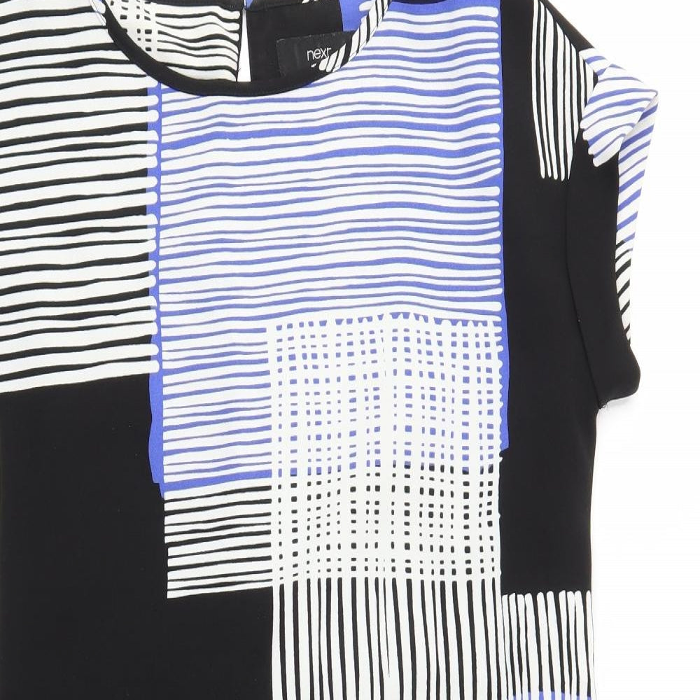 NEXT Womens Multicoloured Geometric  Fit & Flare  Size 12