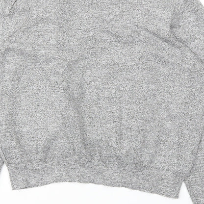 Womens UK Size 12 Topshop Grey Pullover Jumper
