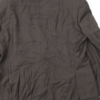 Mens UK Size 44 M&S Regular Brown Suit Jacket