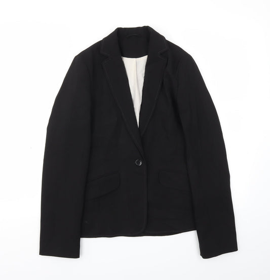 Topshop Womens Black   Jacket Blazer Size 8