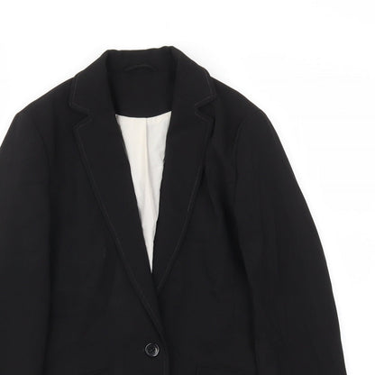 Topshop Womens Black   Jacket Blazer Size 8