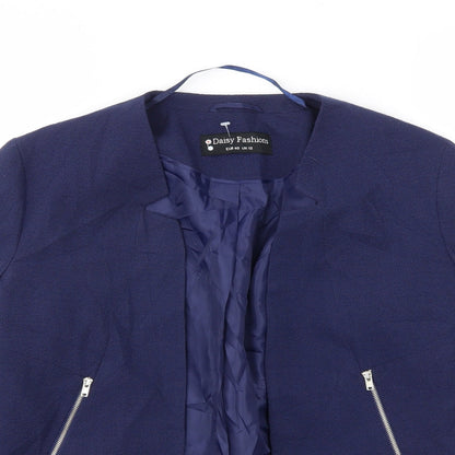 DAISY FASHION  Womens Blue   Jacket Blazer Size 12