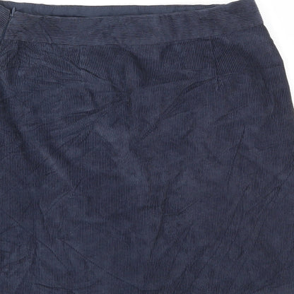 falmen  Womens Blue   A-Line Skirt Size 10