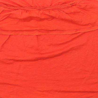Womens UK Size 10 New Look Red Basic T-Shirt