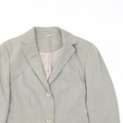 Principles Womens Grey   Jacket Blazer Size 10