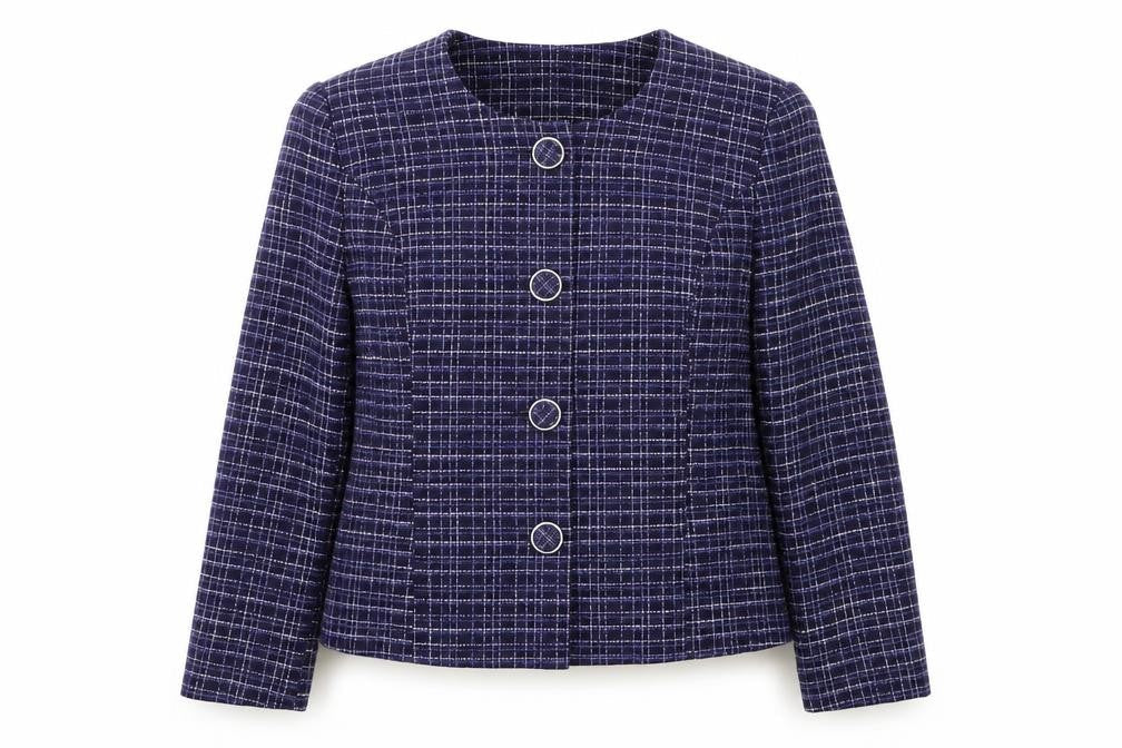 Womens UK Size 14 EWM Regular Blue Blazer