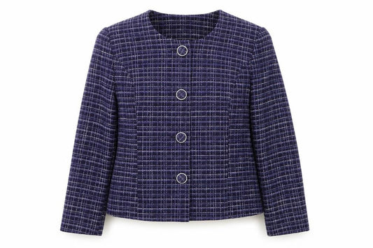 Womens UK Size 14 EWM Regular Blue Blazer