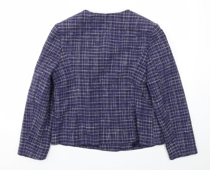 EWM Womens Blue   Jacket Blazer Size 14