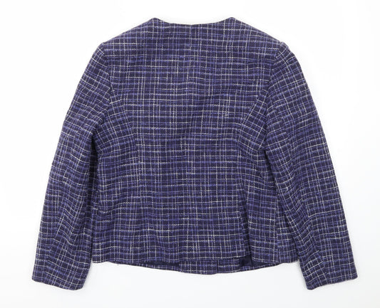 EWM Womens Blue   Jacket Blazer Size 14