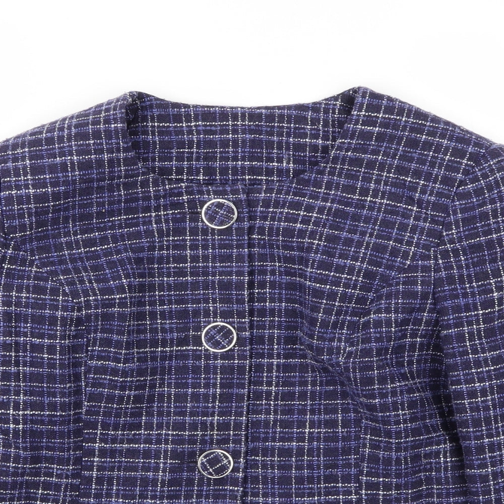 EWM Womens Blue   Jacket Blazer Size 14