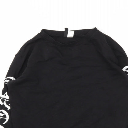 Womens UK Size S H&M Black Pullover Jumper