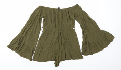 Missguided Womens Green   Jumpsuit Outfit/Set Size 8