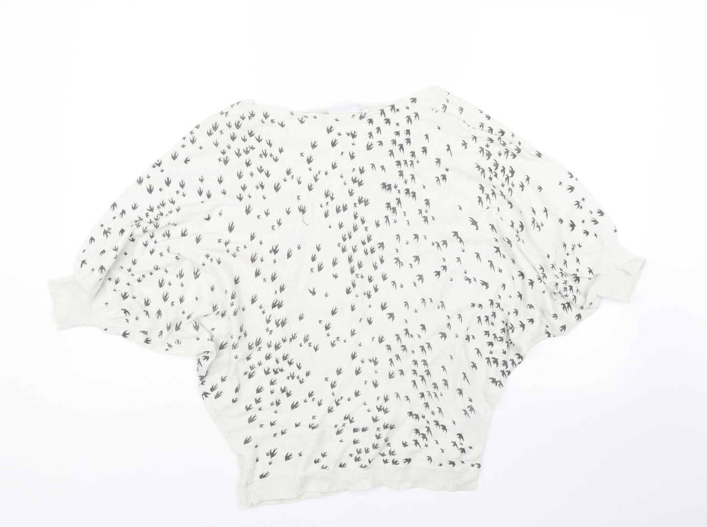 Womens UK Size 6 New look White Pullover Jumper
